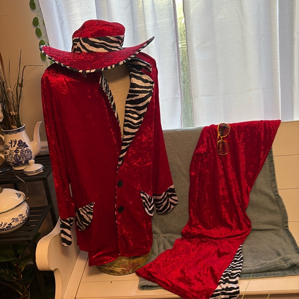 SWEET DADDY "PIMP" BEAUJOLAIS 4PC ADULT COSTUME